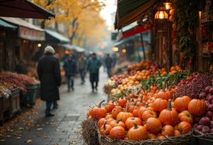 cover photo for fall in the market